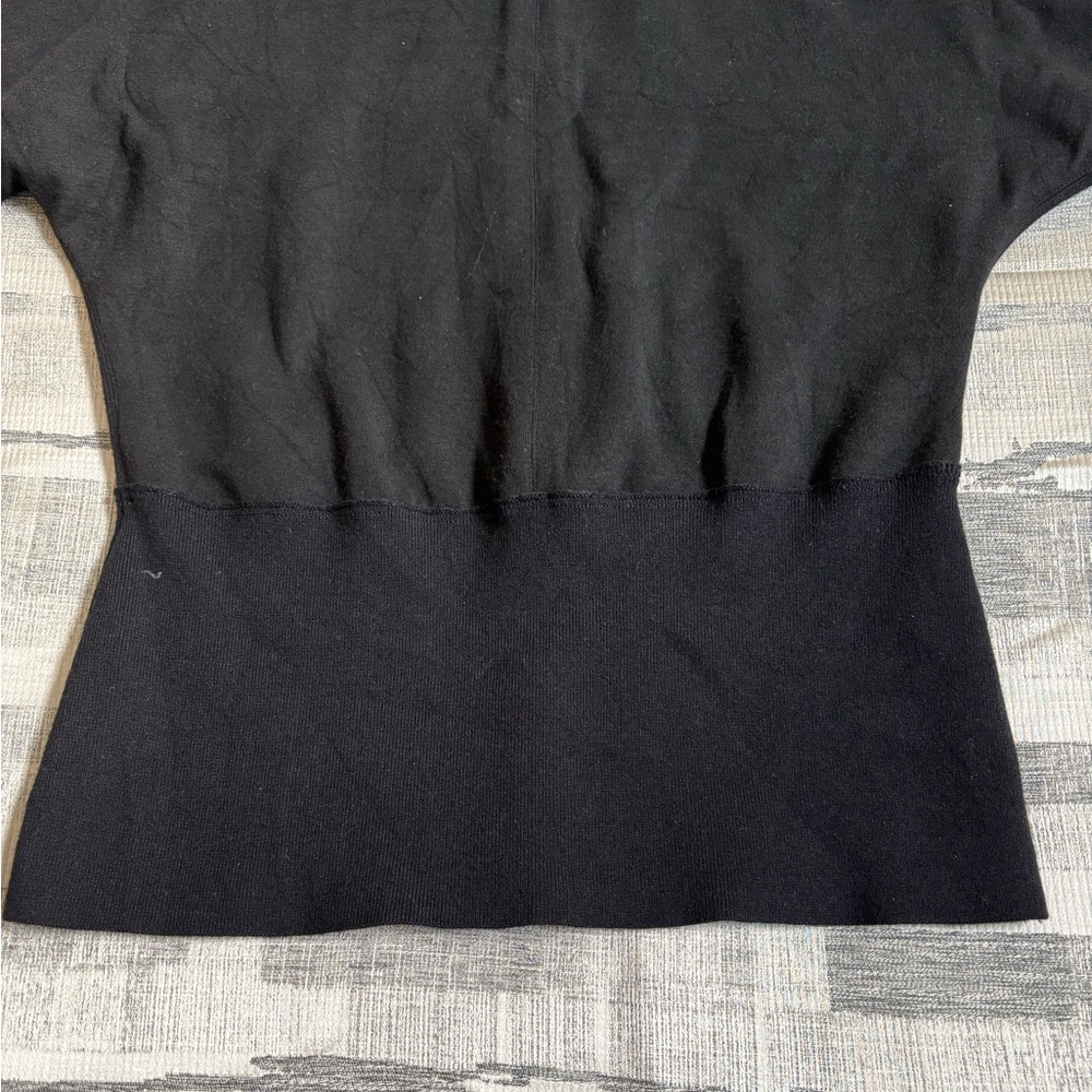Theory Turtleneck Sweater in Double-Knit Jersey - Picture 3 of 8